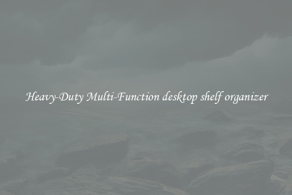 Heavy-Duty Multi-Function desktop shelf organizer