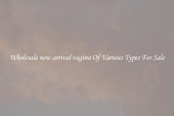 Wholesale new arrival vagina Of Various Types For Sale