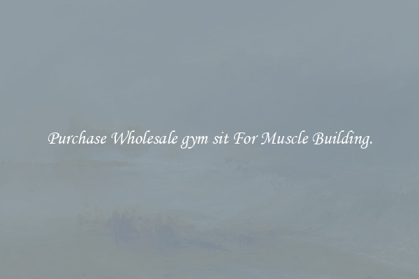 Purchase Wholesale gym sit For Muscle Building.